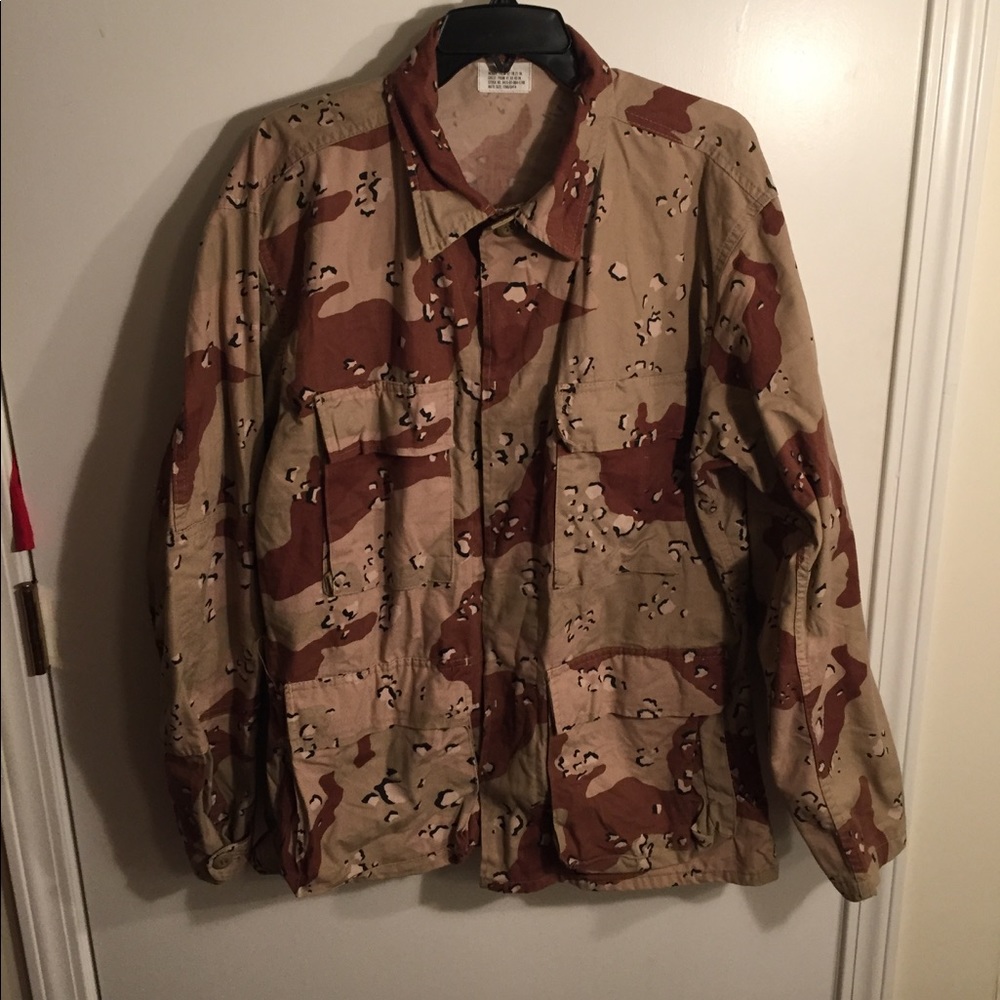 Desert Storm Army Print Men's Large